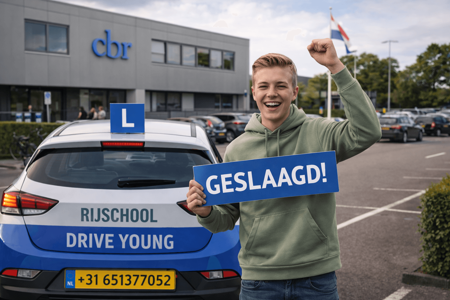 Geslaagd voor je rijexamen